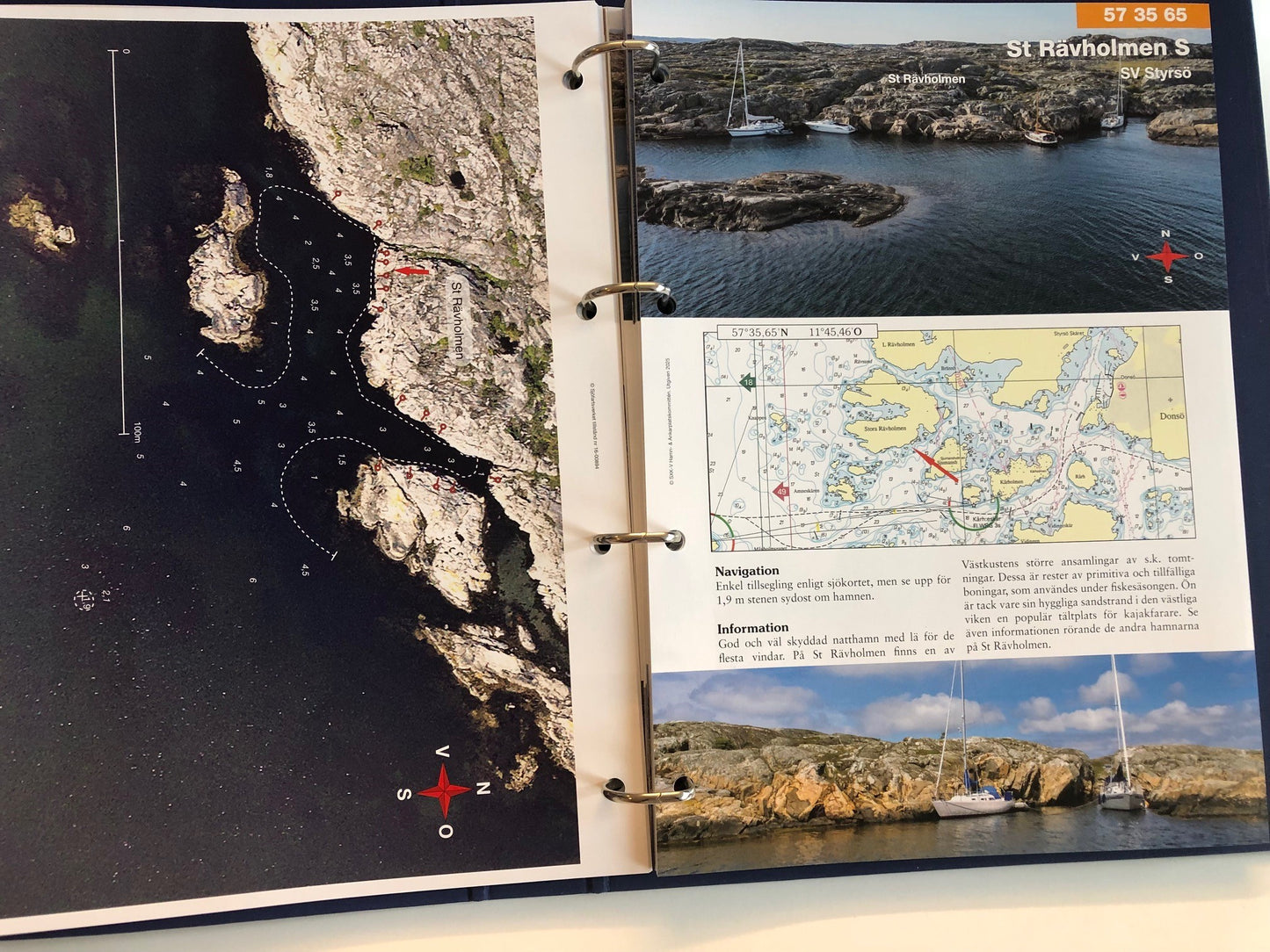 Västkustens naturhamnar Del 1 NYHET + spiralböcker delsträckor