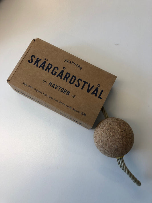 Skärgårdstvål Havtorn med flöte 180g